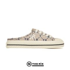 MLB Mule Playball Dia Monogram Beige