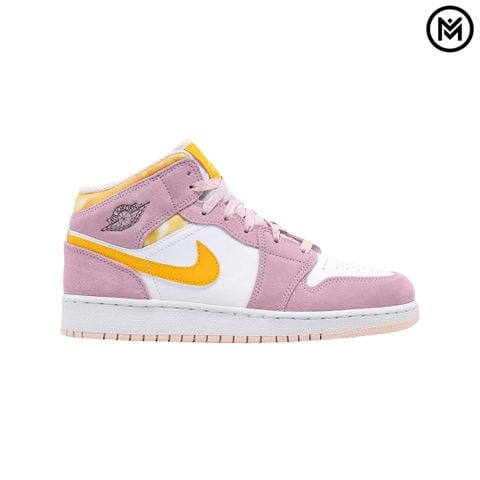 Giày Nike Air Jordan 1 Mid SE GS ''Arctic Pink''