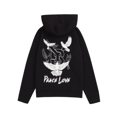 Hoodie Be Yourself Peace Love 