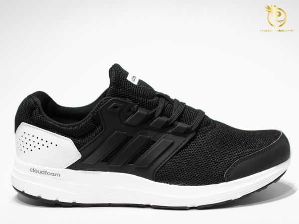 black and white cloudfoam adidas