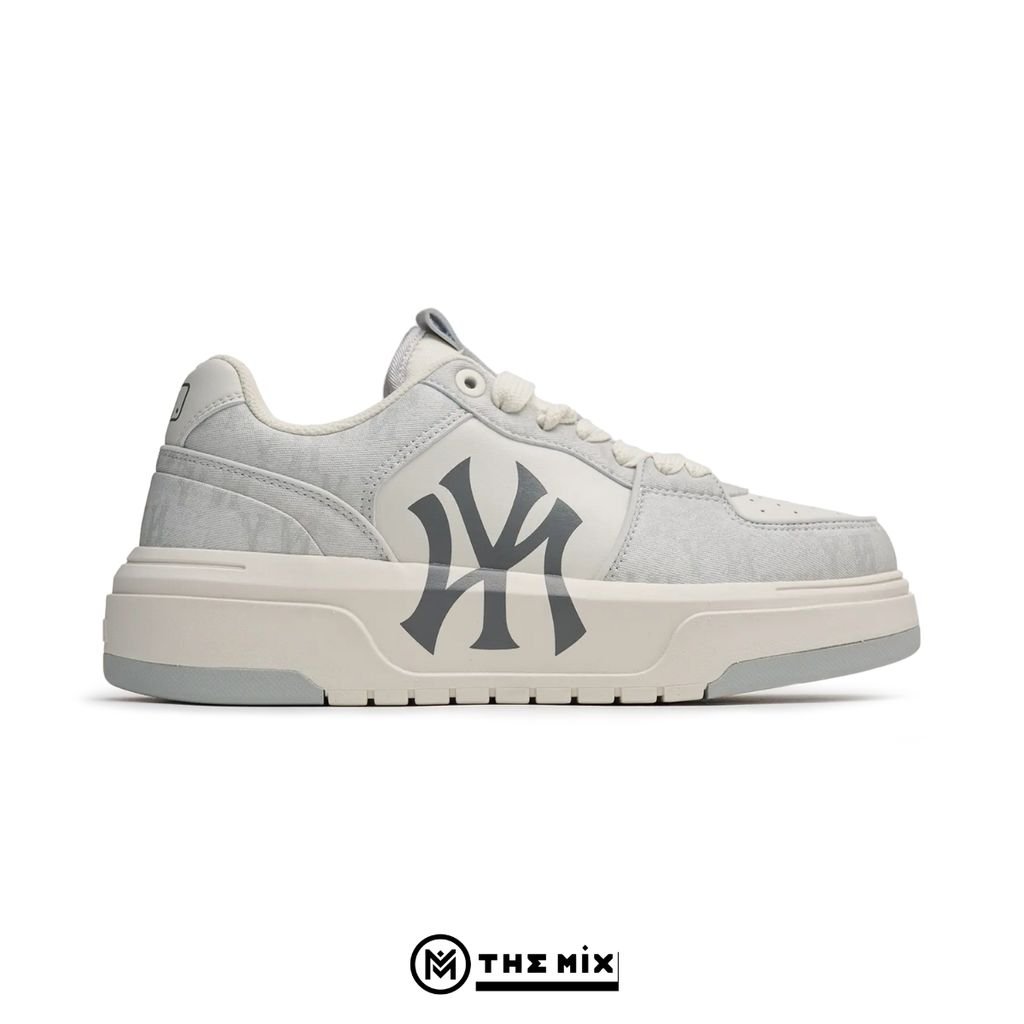 MLB Chunky Liner Denim Classic Mono NY Xám