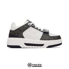 MLB Chunky Liner Mid Classic Monogram NY - Đen