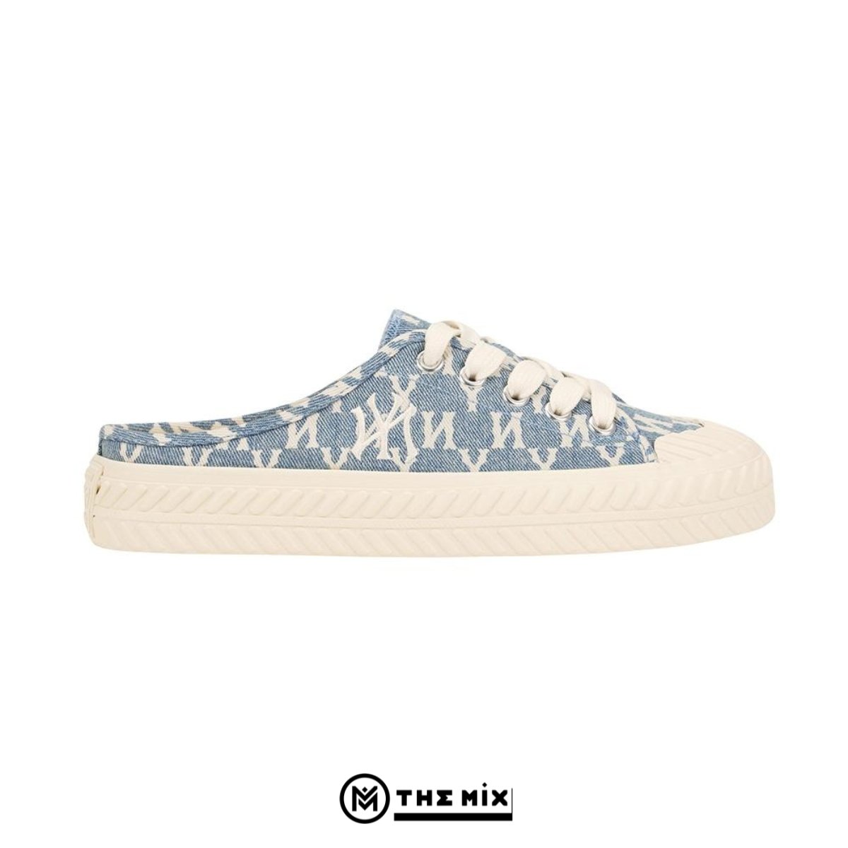 MLB PLAYBALL MULE MONOGRAM NY (L.Blue) 韓国 PLAYBALL Mule MONOGRAM NEW YORK YANKEES - MLB KOREA
