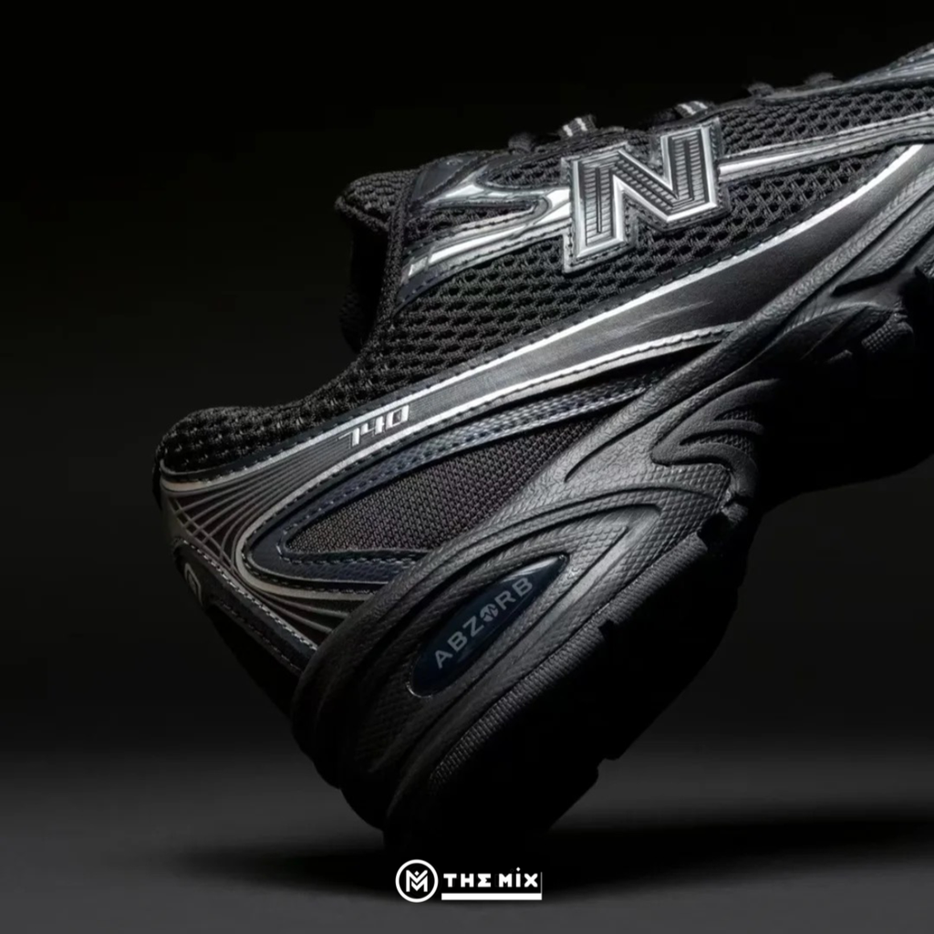 New Balance 740 'Black Silver' - U740BM2 - Hng Chnh Hng  The Mix ...