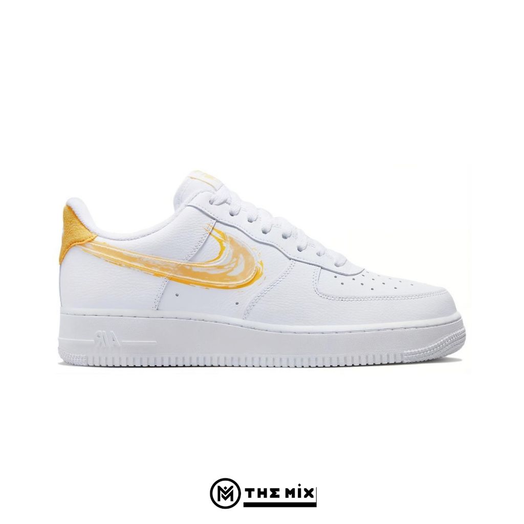 Nike Air Force 1 Low '07 Brushstroke White Solar Flare