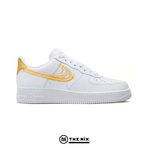 Nike Air Force 1 Low '07 Brushstroke White Solar Flare