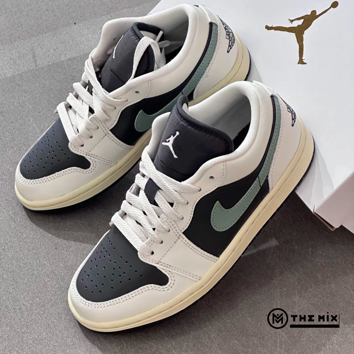美品】Nike Air Jordan 1 LOW Jade 24.5cm 美品】Nike Air Jordan 1 LOW Jade 24.5cm