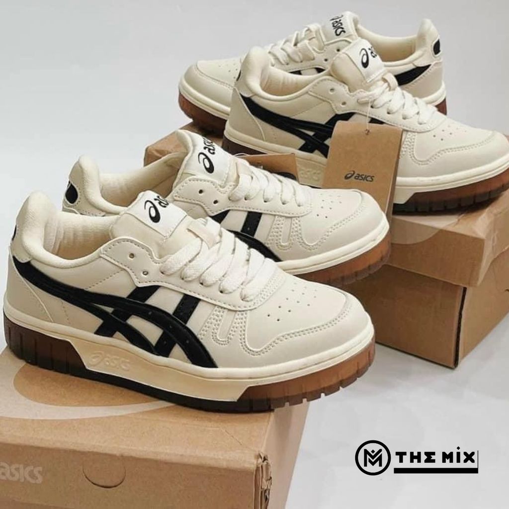 Asics Court MZ Cream Black Gum