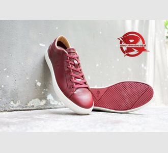 Giày Lacoste  Premium Leather Burgundy