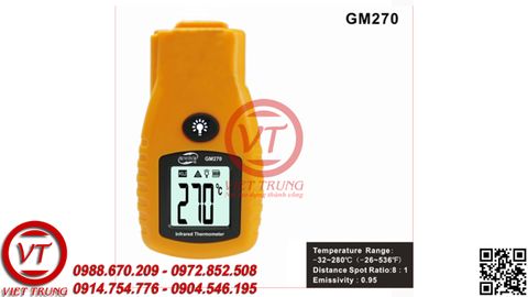 Máy đo nhiệt độ hồng ngoại Benetech GM-270 (VT-MDNDHN04)