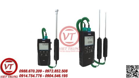 Máy đo nhiệt độ tiếp xúc kiểu K, J, T, S Kimo TK62 (VT-MDNDTX16)