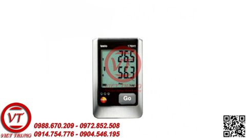 Thiết bị ghi nhiệt độ, độ ẩm và áp suất tuyệt đối Testo 176-P1 (VT-MDNDDA50)