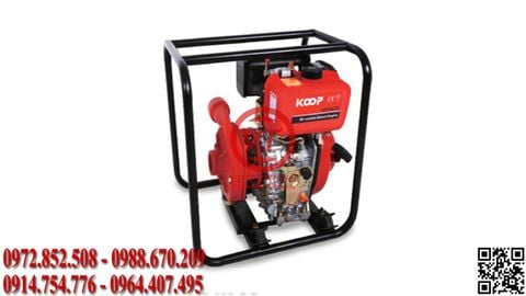 Máy bơm nước cứu hỏa diesel Koop KDP 80CB (6.9Kw) (VT-BNDei17)