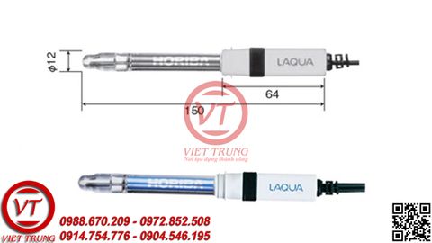 Điện cực thủy tinh đo pH 1066A-10C (VT-ĐCPH21)