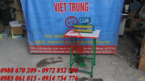 Máy hàn miệng túi dập chân hàm ngang (VT-HT85)