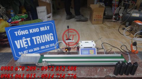 Máy chiết 1 vòi dạng lỏng có băng tải (VT-CR72)