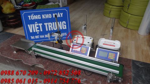 Máy chiết 2 vòi dạng lỏng có băng tải (VT-CR74)