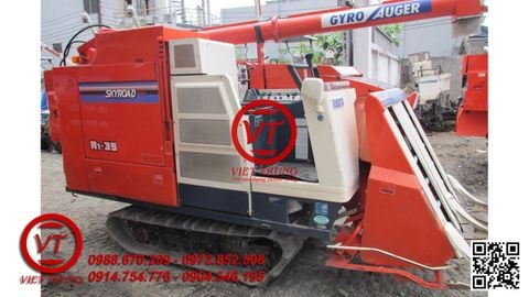 Máy cắt tuốt lúa liên hợp R1-350 (VT-MGD10)