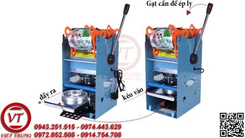 Máy dán miệng cốc ET-D8 (VT-DC02)