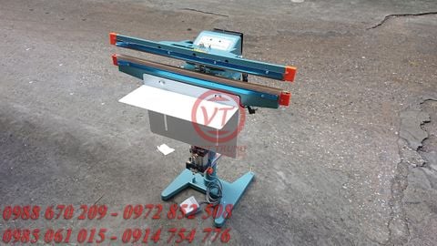 Máy hàn túi dập chân có giá đỡ PFS-650 nén khí (VT-HT74)