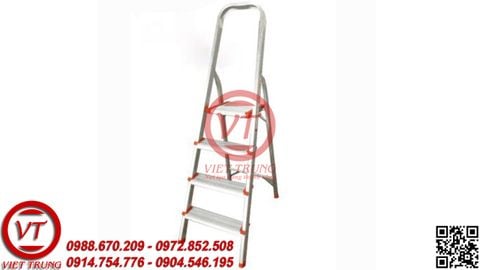 Thang ghế nhôm 4 bậc Advindeq AL04(VT-TNM121)