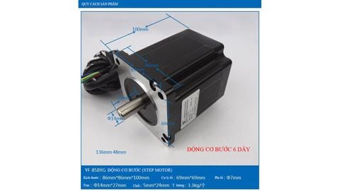 Động cơ kéo màng (4 dây)