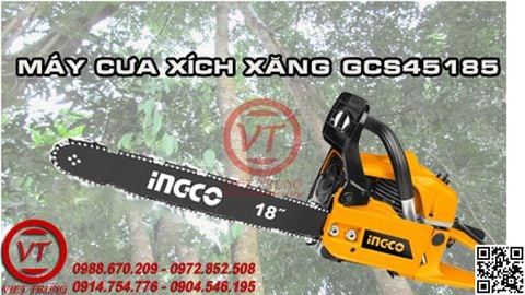 Máy cưa xích xăng GCS45185(VT-MCX64)