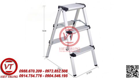 Thang nhôm rút gọn chữ A Ninda ND-A03(VT-TNM178)