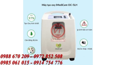 Máy tạo oxy Imedicare 5 lít OC-5LH (VT-TOX11)