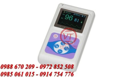 Máy đo oxy trong máu và nhịp tim trẻ em cầm tay Contec CMS60D (VT-TOX12)