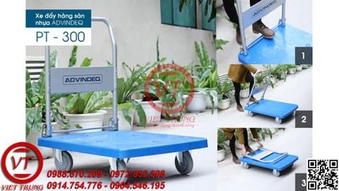 Xe đẩy hàng sàn nhựa ADVINDEQ PT-300(VT-XDH31)