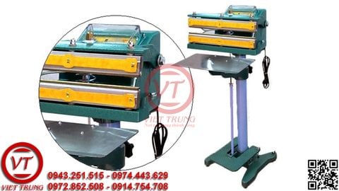 Máy hàn miệng túi đập chân M12-300 có tăng đơ (VT-HT44)