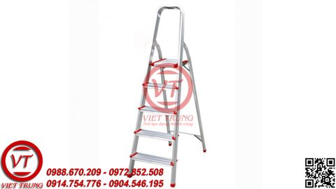 Thang ghế nhôm 5 bậc Advindeq AL05(VT-TNM122)