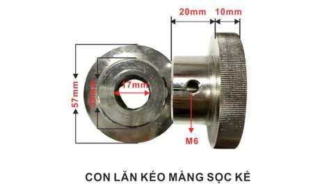 Con lăn kéo màng sọc kẻ 17x57