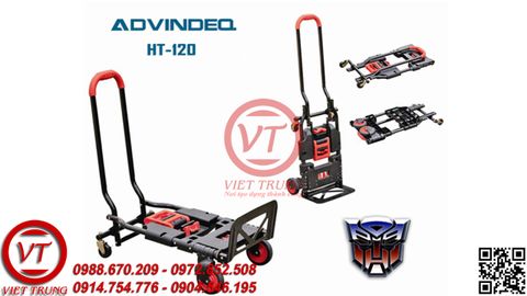 Xe đẩy hàng đa năng chuyển đổi 2 bánh và 4 bánh, gấp gọn ADVINDEQ HT-120(VT-XDH34)