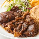 Cơm bò xào hành Mamma