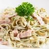 Mì Fettuccine sốt kem & Jambon