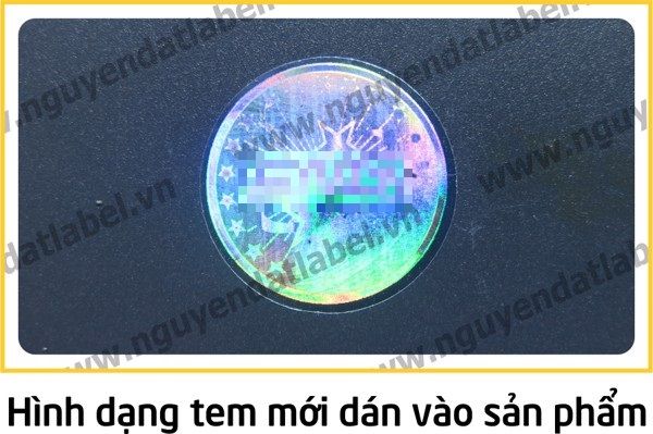 Tem Laser Tróc Tổ Ong