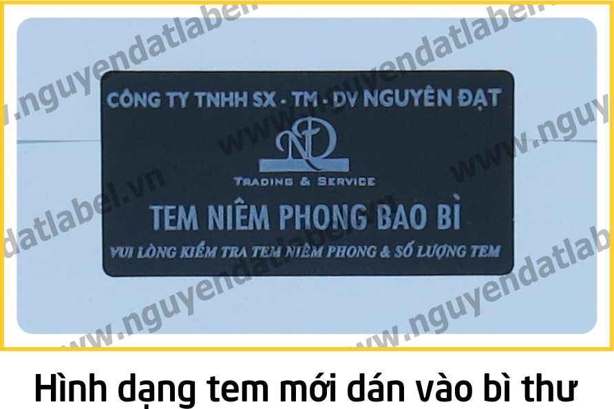 Tem Niêm Phong Bao Bì