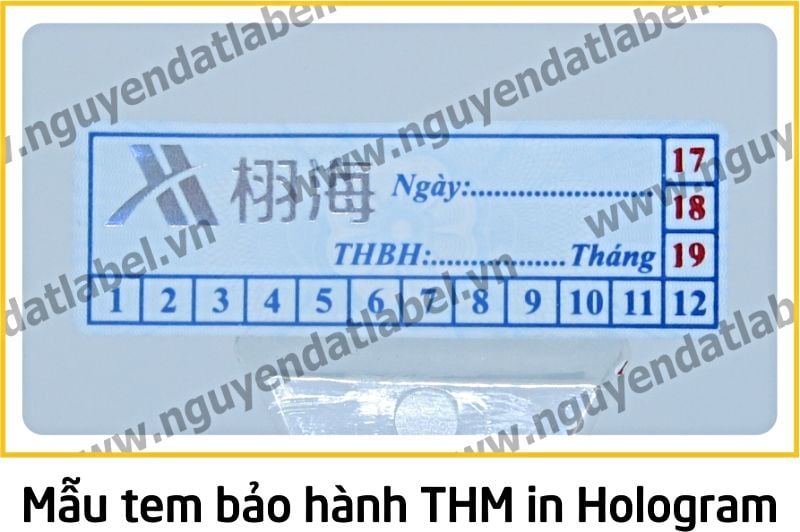 Tem Bảo Hành NP07