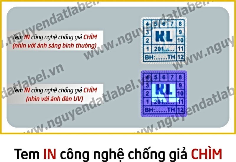 Công nghệ chống giả phát quang (chống giả chìm)