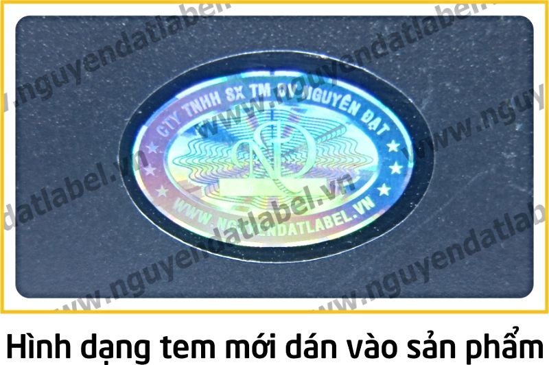 Tem Laser Tróc Tổ Ong