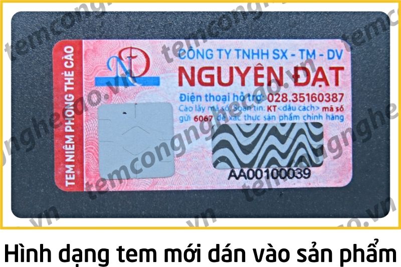 Tem SMS Phủ Cào + QR Code Phủ Cào