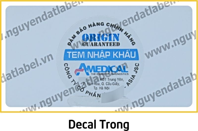 Decal Trong
