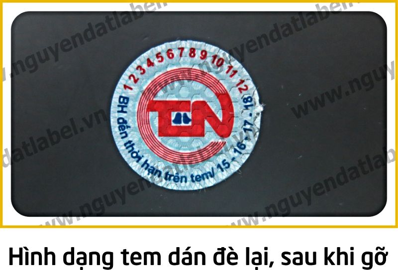 Tem Bảo Hành NP011