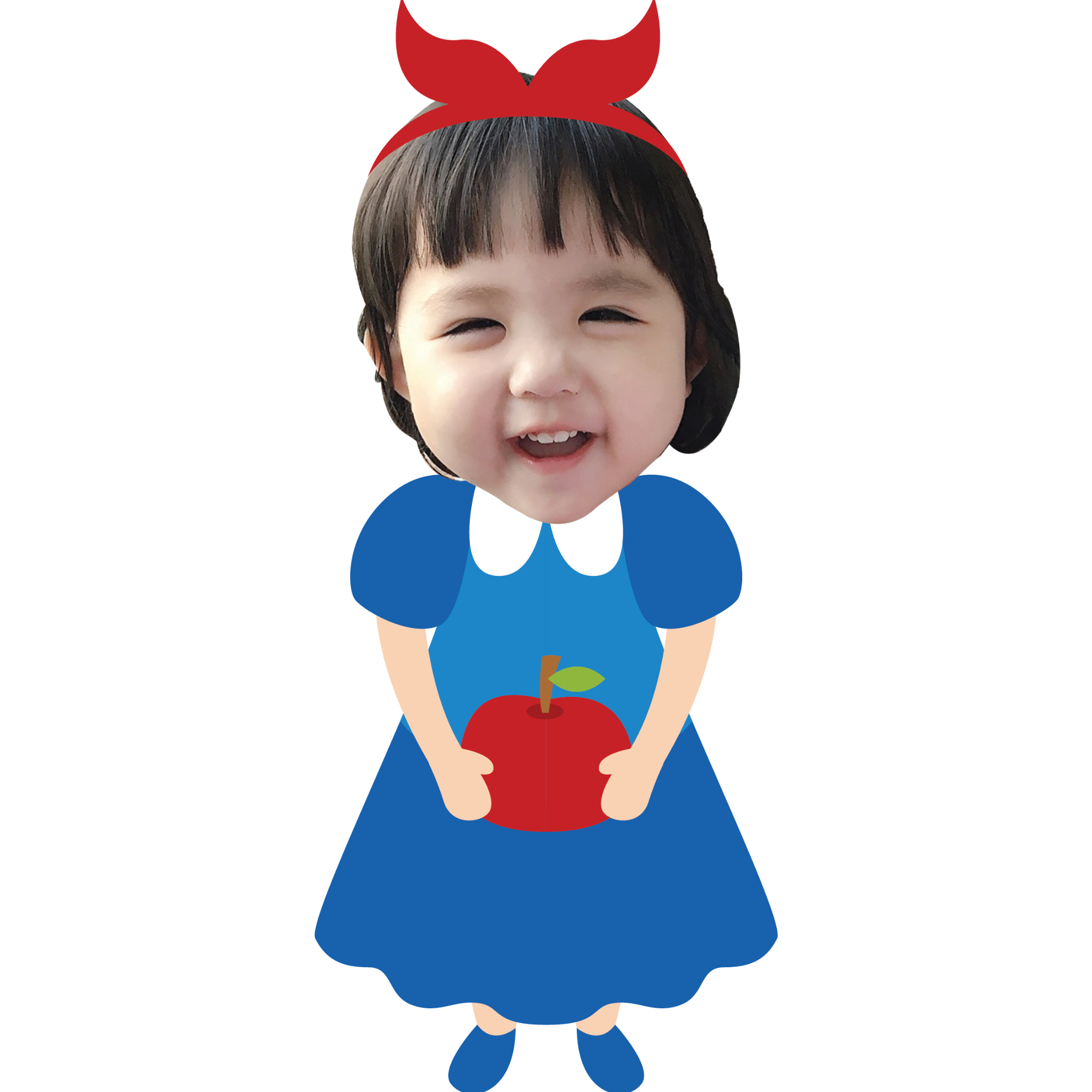 Chibi công chúa Bạch Tuyết - mẫu 1