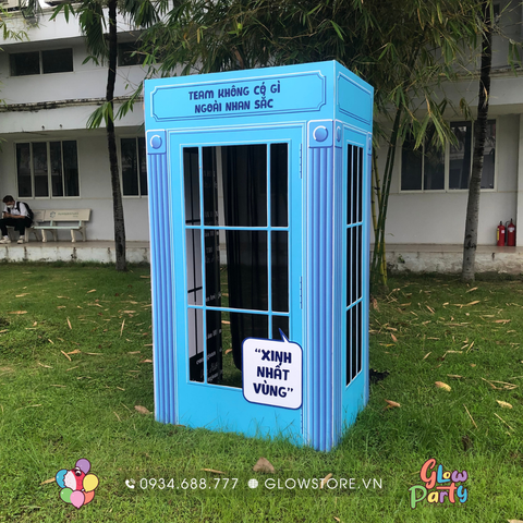  Mô hình Booth điện thoại check-in 