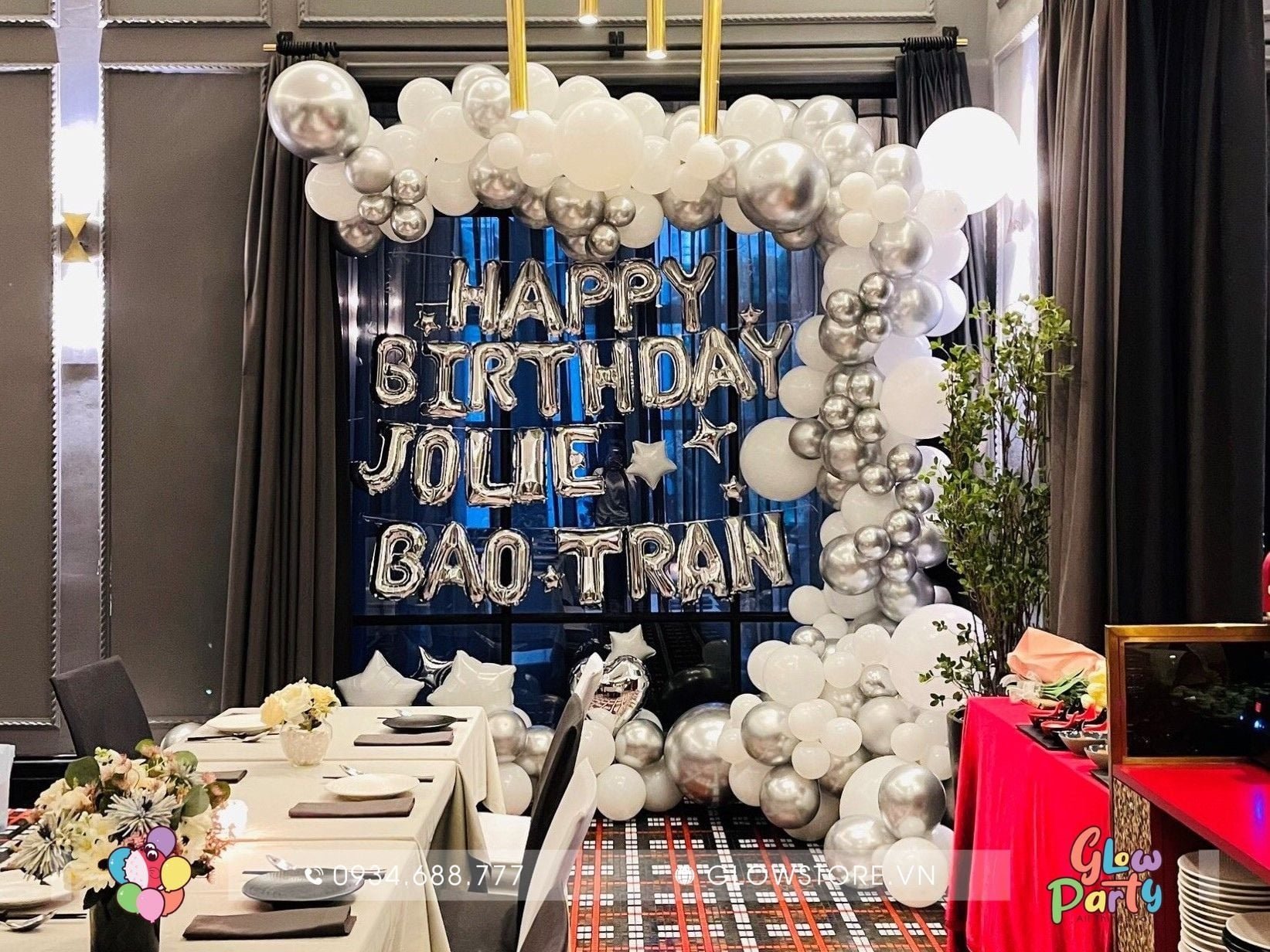 Trang trí trọn gói Background mẫu 109