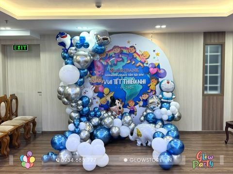 3tr - feedback trang trí chủ đề thiếu nhi tại ngâm hàng Agribank (1)