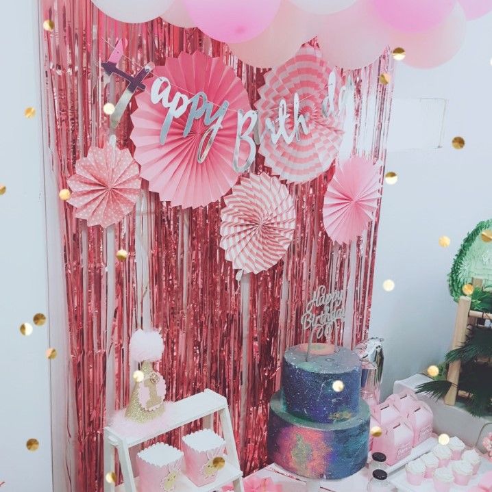 Rèm Background kim tuyến - Hồng tím – Glowstore